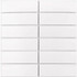 Мозаика White Matt (V-VW56000) 300х300x6 47x147 керамическая