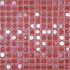 Мозаика Aura Soft Red Красный (на сетке)