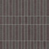 Мозаика 41ZERO42 Mosaic Rug Ebony 30x30 керамогранит матовая, рельефная, коричневый 4101227