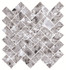 Мозаика K-331/MR/m06/282x303x9 керамогранит Kerranova Terrazzo матовая, серый