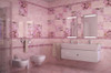 Бордюр Букет Розовый 7,5х40 Belleza глянцевый керамический 05-01-1-76-03-41-661-0