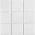 Мозаика White Matt (MH33900) 30х30 керамогранит матовая чип 97х97 мм, белый С0005249
