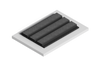 Декоративная панель Hiwood LV124LE1 GR27K полистирол 2700х120х12 мм
