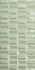 Настенная плитка 3D Bars Diamond Jade Gloss 12.5х25 Wow 3d, глянцевая, рельефная (структурированная) керамическая УТ-00048723