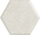 Настенная плитка Woodskin Grys Heksagon Struktura A 17.1x19.8 матовая керамическая
