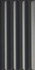 Настенная плитка WigWag Black 7,5x15 41ZERO42 глянцевая, рельефная керамическая 4100324