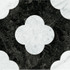 Керамогранит Pin Black White 18.6х18.6 41ZERO42 Dandy матовый универсальная плитка 4101200