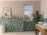 Настенная плитка Cool Green 31,6x60 Eco Ceramic глянцевая керамическая 69491