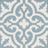 Декор Original B Light Blue 20x20 глазурованный, матовый керамогранит