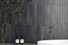 Настенная плитка Massimo Dark Black 5x40 Equipe матовая керамическая 31578