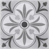 Декор Motley Крупный Узор, серый (C-MO4A093D) 29,8х29,8 матовый керамогранит