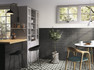 Керамогранит Enya Coal 15x15 APE Ceramica Brianna матовый универсальная плитка A038719