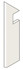 Плинтус Marvel Calacatta Imperiale Battisc. Sag Sx Lapp (A54N) 7,2х30 лаппатированный (полуполированный) керамогранит