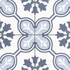 Керамогранит Chateau Blue Pre-cut 45x45 Etili Seramik матовый напольный