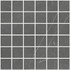 Мозаика Allure Mosaic 55 Anthracite Soft 30x30 керамогранит Living Ceramics матовая чип 55х55 мм, черный LV11137