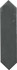 Декор Picket Modern Obsidian 6x26 APE Ceramica Contemporary керамогранит глянцевый A039504