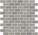 Мозаика MBD011 Про Лаймстоун Антика 3 Мозаичный Серый матовый керамогранит 30x32 см Kerama Marazzi