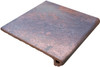 Ступень фронтальная Peldaño Redondo 33 Metal Red 32.5х33 клинкер матовая Gres de Aragon 906866