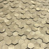 Мозаика Marble Mosaic Aluminium 3D Hexagon Gold (Big) алюминий 30х30 см чип 14х14 мм, золотой-oro-gold