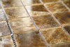 Мозаика 7M032-15P мрамор 30.5х30.5 см Natural Mosaic Adriatica полированная чип 15х15 мм, серый