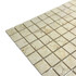 Мозаика Marble Mosaic Sunny beige Mat камень 30х30 см матовая чип 23х23 мм, бежевый