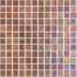 Мозаика Pietra Marron Opal 31,1х31,1 стекло глянцевая, коричневый УТ-00026163