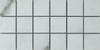 Мозаика Mk.Piur Ice Sat 1530 15х30 керамогранит Keratile матовая чип 50х50 мм, белый