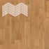 Паркетная доска Lab Arte Chevron Дуб Рустик Кольт лак французская елка 400/348х90х14/3/60°