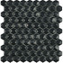 Мозаика Hex Nordic № 903 Черный (на сетке)