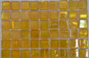 Мозаика Taurus-Lux-14 прокрашенная в массе стекло 32.7х32.7 см перламутровая чип 15х15 мм, желтый