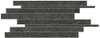 Мозаика Boost Stone Tarmac Brick 30x60 керамогранит матовая, черный A7DC