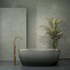 Настенная плитка KM6012B0181R Таделакт Серый матовый обрезной 60x119,5x0,9 Kerama Marazzi керамическая