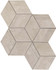 Мозаика Mark Pearl Esagono керамогранит 30х35 см матовая, бежевый