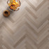 Керамогранит Four Seasons Chevron Chocolate Nat 7.5х40.7 Flaviker антискользящий (grip), матовый настенная плитка PF60012463