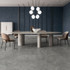 Керамогранит Pavia Grigio-MS 75x150 (10,5 мм) Zodiac Ceramica лаппатированный (полуполированный), рельефный (рустикальный) универсальная плитка Art##0008456