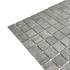 Мозаика Marble Mosaic Cinderella stone Pol камень 30х30 см полированная чип 23х23 мм, серый