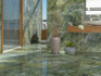 Керамогранит Paradise Rain Forest Green Polished Rec. 60x120 Etili Seramik  полированный универсальный ETI80547