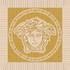 Вставка Firma Medusa Naturale Mile Oro 9.8х9.8 Versace Meteorite матовый G0047135
