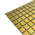 Мозаика Marble Mosaic Sharm Gold стекло 30х30 см глянцевая чип 23x23 мм, золотой-oro-gold