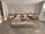 SPC ламинат Floorwood 1502 Оранжевый цветок 43 класс 640х128х4 мм (каменно-полимерный) Р0054321