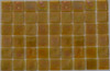 Мозаика Taurus-Lux-9 прокрашенная в массе стекло 32.7х32.7 см перламутровая чип 15х15 мм, желтый