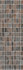 Декор MM12143 Театро Коричневый Мозаичный 25x75 Kerama Marazzi глянцевый керамический