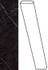 Плинтус Marvel Nero Marquina Battiscopa Lapp. керамогранит