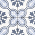Керамогранит Chateau Blue Pre-cut 45x45 Etili Seramik матовый напольный