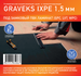 Подложка под ПВХ Graveks IXPE 10000х1000x1.5 мм.