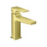 Смеситель Hansgrohe Metropol для раковины 100, push-open, золото