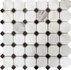 Мозаика QS-091-48P/10 камень 30.5x30.5 см глянцевая, белый, разноцветный
