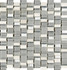 Мозаика Elements Mini Pattern Wind стекло+камень 29.8х29.8 см глянцевая, рельефная серый, бежевый 