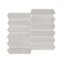 Керамогранит Concrete Mini Crayon Light Grey (114857) 3,7х13,6 Wow глазурованный, матовый универсальный