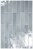 Настенная плитка Manacor Blue Moon 6.5x40 глянцевая керамическая